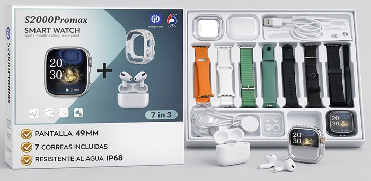 Reloj Smartwatch S2000 Pro Max